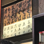 新ちゃん - メニュー