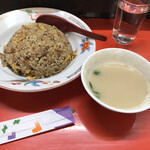 新ちゃん - 焼き飯とスープ