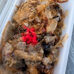 人形焼 たいそう - かつお節タップリ！！生地が密な感じのドッシリたこ焼き＼(^o^)／