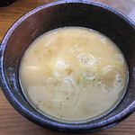 麺家 本倉 - スープ割り