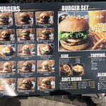 IVY burger - メニュー