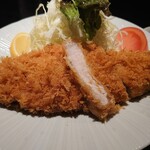 居酒屋 なか山 - ロースかつ(22-03)