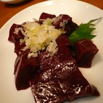 焼肉くにもと 新館 - レバ刺し