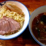 必勝軒 - もりそば！一等賞(一番乗り)でチャーシュー増し！(2013,01/25)