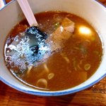 必勝軒 - 濃度、甘さ、酸味、辛みのバランスが程良い！(2013,01/25)