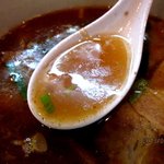 必勝軒 - このままでも飲めるくらいのつけ汁！(2013,01/25)