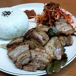 オムニ食堂 - サムギョプサル定食