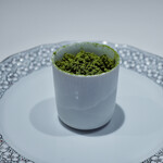 Yama  - 茶豆のコンポートと抹茶のグラニテ