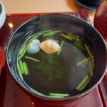 うなぎ 炙一徹 - 吸い物