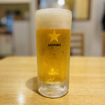 Kikyou - ◎生ビールで乾杯！このお店の生ビールは美味い。