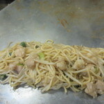 まつやホルモン店 - ホルモンそば