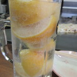 まつやホルモン店 - 生レモンサワー