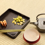 Yobanashi Sahan - 茶懐石の八寸（海の肴、山の肴）