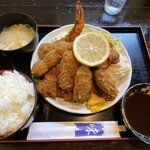 San Faibu - ミックスフライ定食