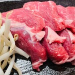 肉輪創 孫吉 - 提携牧場直送のラムロース！孫吉に来たらまずはこれ！