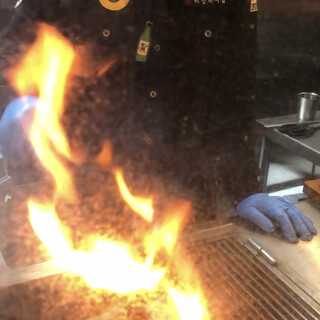 下焼きをしてから提供‼