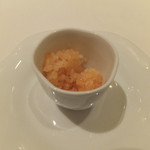 イグレック アサイ - お口直し。花梨のグラニテ