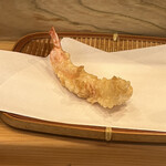 割烹 躍金楼 - 海老の天ぷら