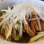 Daifukuen - 長ネギとチャーシュー和えラーメン。