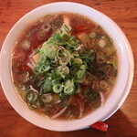 神戸ラーメン 第一旭 - Ａラーメン(600円、真上から)