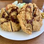 いさ勝 - メンチカツ定食