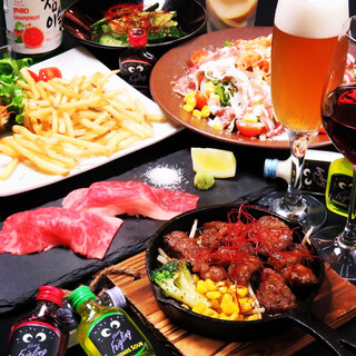 Courses that are perfect for various banquets are available starting from 2,000 yen!