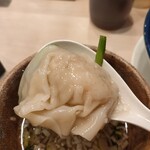 つけめん金龍 - 海老ワンタン