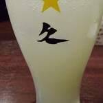 炭火焼肉 久 - 特製レモンサワー