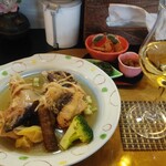 和のごはん みかづき - 魚定食（鰍の煮付け）