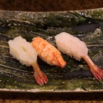 にぎり鮨 一五〇 - 海老三昧