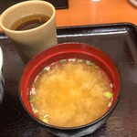 Tendon Tenya - 味噌汁付