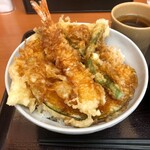 Tendon Tenya - 海老・イカ・白身魚・かぼちゃ・インゲン