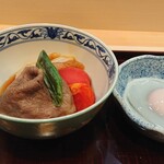 煮焚 しのみや - トマトすき焼き