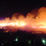 トラットリア・ピアノ - (ノ∇≦*)若草山の山焼き：2013年1月26(土)18：30～の一斉点火♬その後は美味しいピザを食べに行きましょう❤