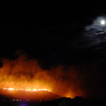 トラットリア・ピアノ - (ノ∇≦*)若草山の山焼き：2013年1月26(土)18：30～の一斉点火♬その後は美味しいピザを食べに行きましょう❤