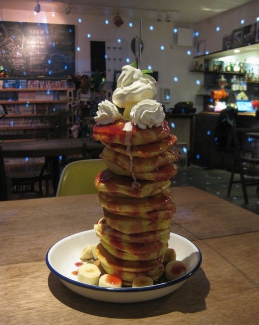 チャレンジ 15枚のパンケーキタワー By 十八番 カフェ メルティングポット Cafe Melting Pot 安倍川 カフェ 食べログ チャレンジ 15枚のパンケーキタワー By 十八番 カフェ メルティングポット Cafe Melting Pot 安倍川 カフェ 食べログ