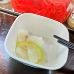 平九郎R - 卓上の漬物、旨し！