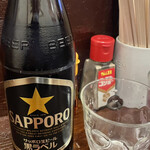 お食事 ひばり亭 - びんビール(600円)