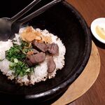 ワンカルビ - 石焼ガーリックライス（ハーフ）　2022.3