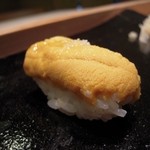 すし匠 - 2013/01/24　むらさきうに　握り