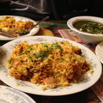 インドレストラン ムンタージ - ビリヤニ、ナン、ライス、カリー２種