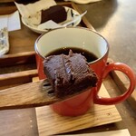 ペタニコーヒー - 料理写真:【チョコテリーヌ】超しっとりで濃厚な味わい