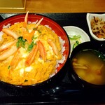 味の郷 一心 - かに丼