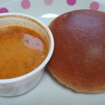 グリーンフィールド - 今週のつけカレー（挽肉トマトカレー）２５０円