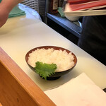 みなと食堂 - 酢飯　少し多め