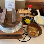 とんかつ 蒼樹 - ご飯セット