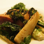 フロリレージュ - タケノコのリゾットとフォアグラ
      （2011/4夜）
      