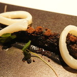 フロリレージュ - 黒いアスパラガスと真っ白のスミイカ
      （2011/4夜）
      