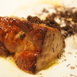 フロリレージュ - じゃがいものスフレ　フォアグラのロースト（2011/7）
      