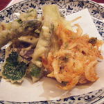 籠太 - 山菜と春野菜の天ぷら